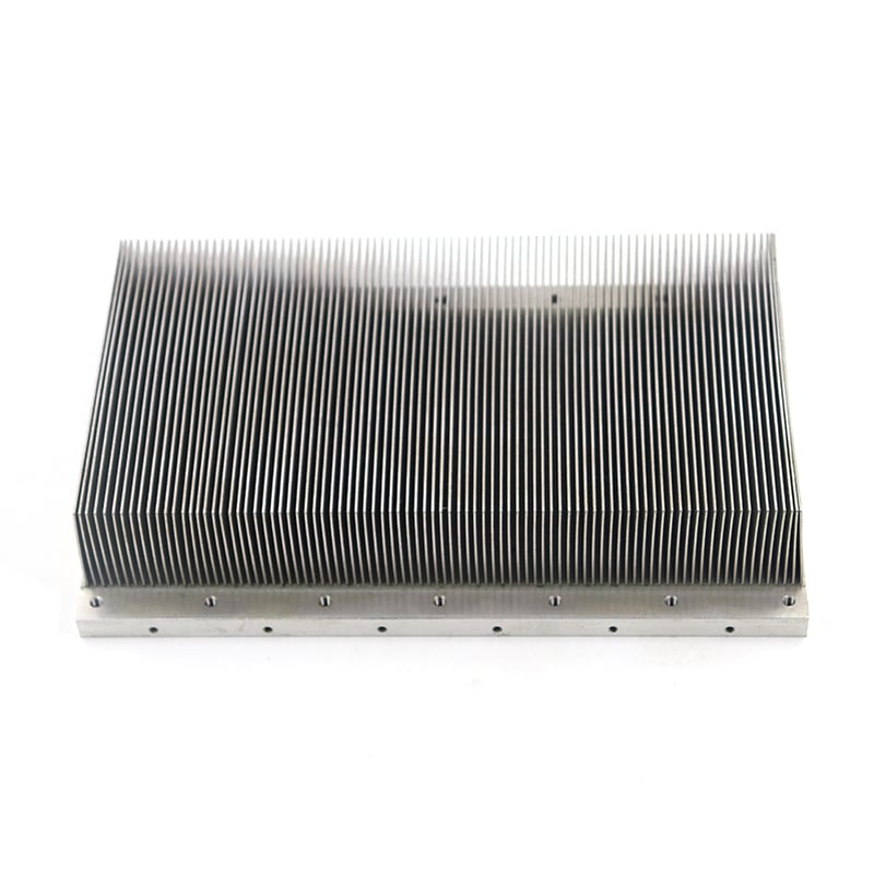 CNC Machining Thermal Aluminum Skived Fin Heat Sink