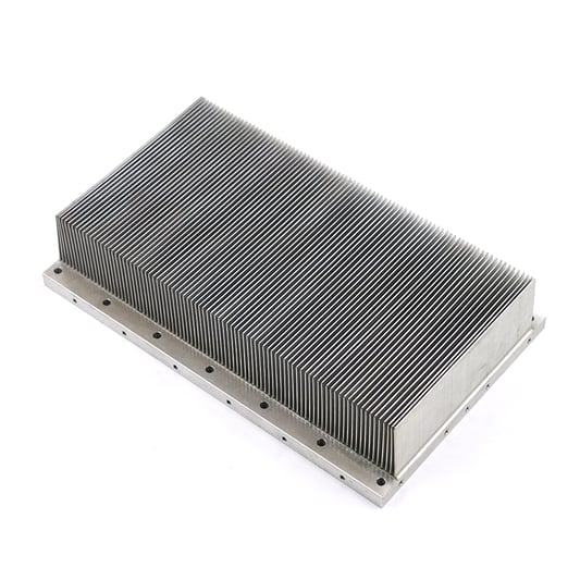 CNC Machining Thermal Aluminum Skived Fin Heat Sink