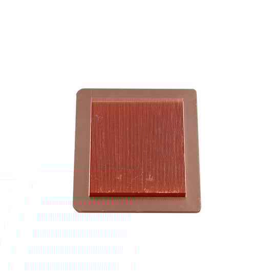 Computer CNC Shovel Teeth Copper Skiving Fin Heat Sink