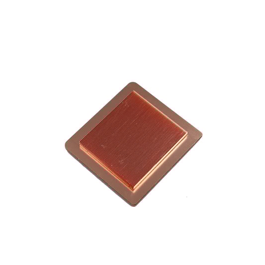 Computer CNC Shovel Teeth Copper Skiving Fin Heat Sink