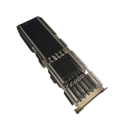 Led Aluminum Stamped Fin Heat Sink With Heat Pipe